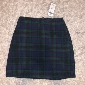 Hollister XS Plaid Skirt